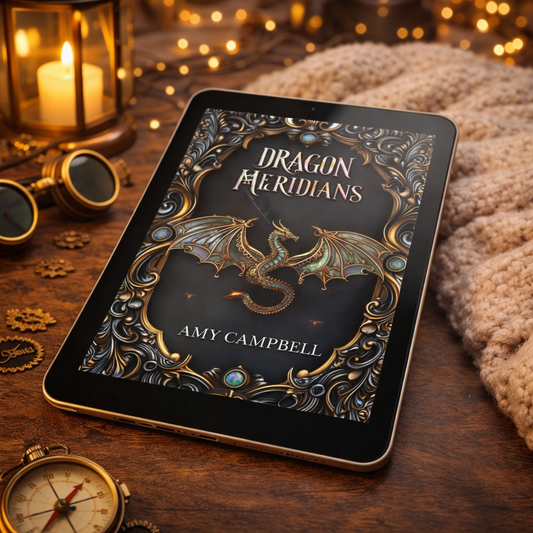 Dragon Meridians special edition ebook cover, Airship Dragons Book 2
